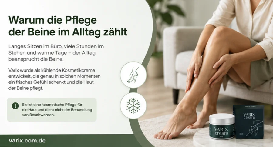 {{OFFER_NAME}} — kühlende Beinpflege-Creme im Alltag
